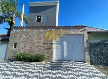 Casa · 130m² · 3 Quartos · 3 Vagas · Sobrado Com 3 Dorms, Flórida, Praia Grande - R$800 Mil, Cod: 12191