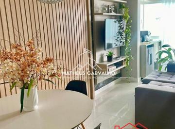 Foto 01 · Apartamento À Venda No Vila de Espanha Em Feira de Santana - Ba, Mobiliado, 2 Quartos, 1 Suíte, 1 Sala