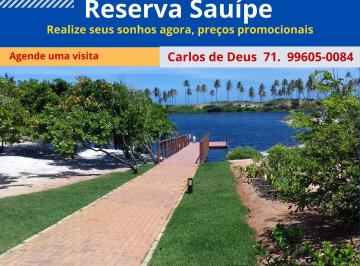 Terreno , Mata de São João · Venha Para o Reserva Sauípe Realizar Seus Sonhos, Infraestrutura Na Linha Verde