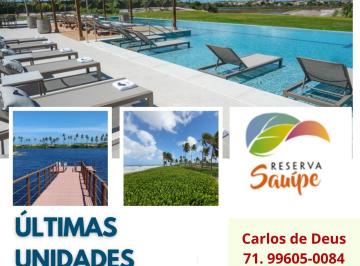 Terreno , Mata de São João · Reserva Sauípe, Venha Conhecer o Destino Sauípe, Últimas Unidades