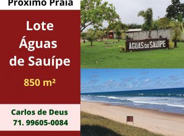 Terreno , Mata de São João · Águas de Sauípe, Excelente Terreno 850 m², Escriturado, Próximo Praia