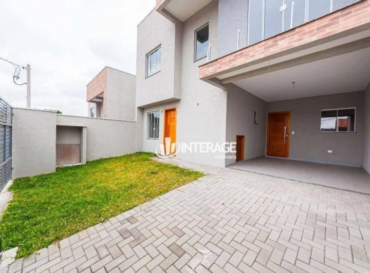 Sobrado Com 3 Quartos À Venda, 132 m² por R$820.000 - Santo Inácio - Curitiba/pr