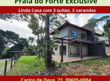 Casa de 3 quartos, Mata de São João · Oportunidade: Praia Do Forte Exclusive, Casa Belíssima Com 3 Suítes, 2 Varandas