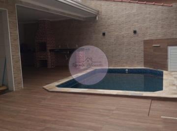 Casa · 190m² · 3 Quartos · 4 Vagas · Casa a Venda 3 Dormitórios, 4 Banheiros, 4 Vagas de Garagem No Bairro Ocian, Praia Grande - Sp