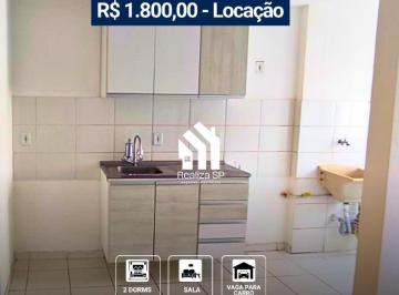 Apartamento · 45m² · 2 Quartos · 1 Vaga · Apartamento Para Locação Condomínio Flex - Carapicuíba / Sp!