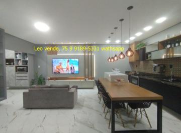 Casa de 3 quartos, Feira de Santana · Leo Vende, Bairro Papagaio, 3\4 C 2 Suítes, Goumert E Jacuzi