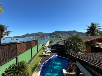 Casa · 600m² · 4 Quartos · 8 Vagas · Linda Casa Costeira Com Pier E Rampa de Barco, Piscina, 4 Quartos