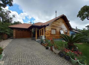 Casa · 142m² · 2 Quartos · 1 Vaga · Casa de Madeira Nobre No Bairro Alpes Verdes Em Canela
