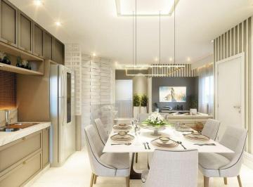 Living · Apartamento À Venda Em Bombinhas - Sc, Bairro Mariscal: 2 Suítes, 2 Vagas de Garagem, 79,10 m².