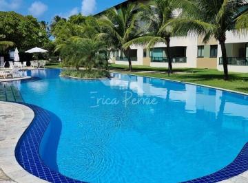 Apartamento · 60m² · 2 Quartos · 1 Vaga · Apartamento Flat 2 Quartos À Beira Mar Da Praia de Carneiros