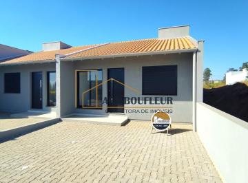 Casa · 59m² · 2 Quartos · 1 Vaga · Casa Geminada Em Encosta Do Sol, Estância Velha/rs