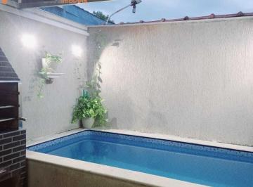 Casa · 81m² · 2 Quartos · 1 Vaga · Sobrado 2 Suítes Piscina Individual Em Condomínio Novo Lado Praia.