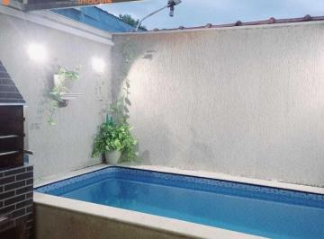 Casa · 81m² · 2 Quartos · 1 Vaga · Sobrado 2 Suítes Piscina Individual Em Condomínio Novo Lado Praia.