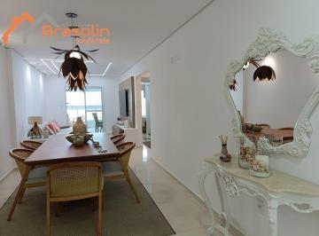 Apartamento · 114m² · 3 Quartos · 2 Vagas · Apartamento Alto Padrão 3 Suítes Mobiliado E Decorado Frente Mar Em Praia Grande/sp.