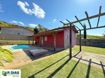 Rural · 500m² · 2 Quartos · 3 Vagas · Chácara Mobiliada Com Linda Vista Para As Montanhas Em Socorro, Circuito Das Águas