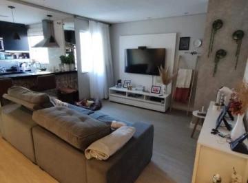 Apartamento · 120m² · 3 Quartos · 2 Vagas · Cobertura de 120 m², 03 Quartos, 03 Banheiros, Venda No Condomínio Priscial – Vila Tibiriça –santo An