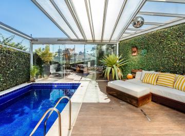 Casa · 340m² · 3 Quartos · Casa Estilosa Com Piscina Aquecida E Jardim Zen