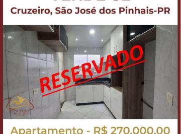 Apartamento · 52m² · 2 Quartos · 1 Vaga · Apartamento Semi - Mobiliado No Bairro Cruzeiro – São José Dos Pinhais