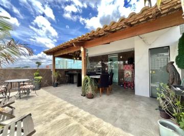 Apartamento · 130m² · 3 Quartos · 2 Vagas · Cobertura Para Venda Em Belo Horizonte, Castelo, 3 Dormitórios, 2 Banheiros, 2 Vagas