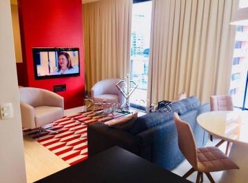 Apartamento · 62m² · 1 Quarto · 1 Vaga · Flat Disponível Para Locação No Fl Residence Com 66 m², 1 Dormitório E 2 Vagas de Garagem
