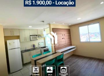 Apartamento · 45m² · 2 Quartos · 1 Vaga · Apartamento Para Locação – Condomínio Flex – Carapicuíba / Sp!