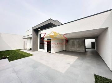 Casa · 175m² · 3 Quartos · 4 Vagas · Casa Alto Padrão À Venda Na Planta Araçatuba Em Piraquara/pr