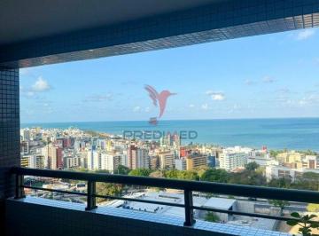 Notice: Undefined offset: 7 in /home/vivalisto/htdocs/vivalisto.com.br/src/flity/www2/__casamineira.php on line 547 · Apartamento Com 3 Suites, Varanda, vista Definitiva Para o Mar No Bairro Do A.