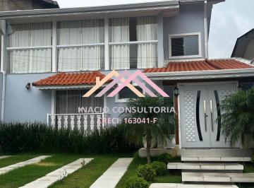 Foto 01 · Casa Mobiliada E Com 3 Suítes Para Alugar Em São Roque No Condomínio Residencial Vila Borghesi