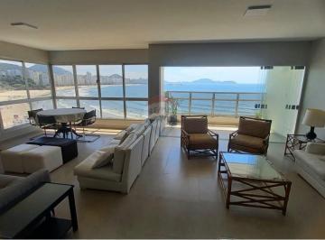 Apartamento · 192m² · 3 Quartos · 2 Vagas · Apto Reformado de 192 m², 3 Suites, 2 Vagas, Frente Para o Mar Da Praia Das Astúrias, Guarujá - Sp