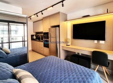 Apartamento · 24m² · 1 Quarto · 2 Vagas · Apartamento À Venda Mobiliado, Campo Belo, 1 Dormitório