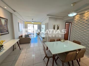 Foto 01 · Aluguel Anual de Apartamento Mobiliado Na Praia Do Morro - Guarapari - Es: 3 Quartos, 1 Suíte, 2 Salas