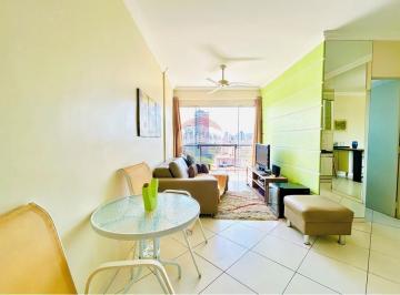 Apartamento · 47m² · 1 Quarto · 1 Vaga · Apartamento 1 Dormitório À Venda Com Piscina - Praia Da Enseada - Guarujá
