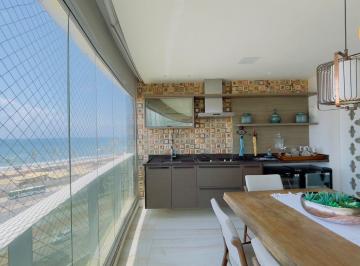 Apartamento · 200m² · 4 Quartos · 4 Vagas · Apartamento Alto Padrão Frente Mar Em Pituaçu, Com 200 m², Finamente Decorado, Com Vagas Cobertas