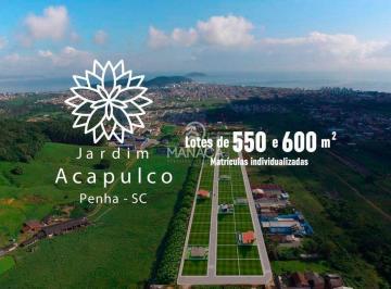 Terreno · 550m² · Terreno Em Nossa Senhora de Fátima, Penha/sc de 550 m² À Venda por R$605.000