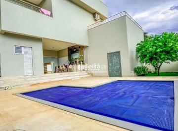 Casa · 410m² · 4 Quartos · 2 Vagas · Casa Em Condomínio Com 4 Suítes Disponível Para Venda No Bairro Nova Uberlândia Em Uberlândia - Mg