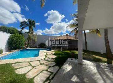 Casa · 370m² · 3 Quartos · 3 Vagas · Casa Residencial Disponível Para Locação E Venda No Bairro Morada Da Colina Em Uberlândia - Mg