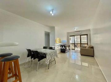 Apartamento · 100m² · 3 Quartos · 2 Vagas · Apartamento Em Barra Funda, Guarujá/sp de 100 m² 3 Quartos À Venda por R$890.000