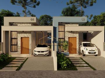Casa · 80m² · 3 Quartos · 1 Vaga · Casa Nova Com 2 Quartos No Bairro Metzler Em Campo Bom