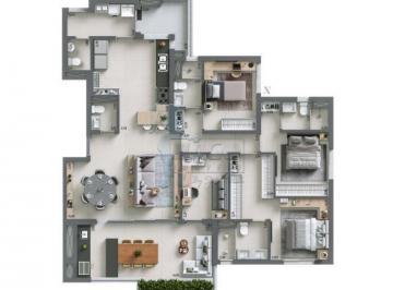 Apartamento · 151m² · 3 Quartos · 2 Vagas · Apartamento No Parque Olhos D`água - Kairós