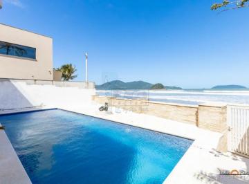 Casa · 557m² · 4 Quartos · 3 Vagas · Casa de 496 m² Com 04 Quartos Na Praia Do Sapê - Ubatuba