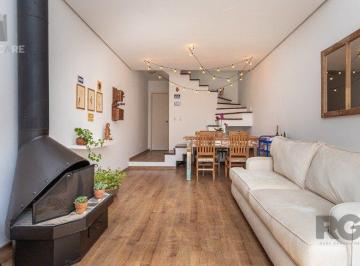 Casa · 110m² · 3 Quartos · 1 Vaga · Casa Em Condomínio de 109 m² - 3 Dormitórios, 1 Suíte E 1 Vaga No Bairro Teresópo