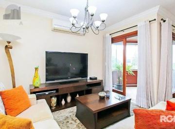 LIVING-PLANO · Apartamento de 110 m², 3 Dormitórios, Sacada, 2 Vagas - Moinhos de Vento