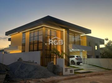 Casa · 309m² · 4 Quartos · 4 Vagas · Linda Mansão 4 Suítes Porteira Fechada Em Vilas Do Atlântico R$3.200.000