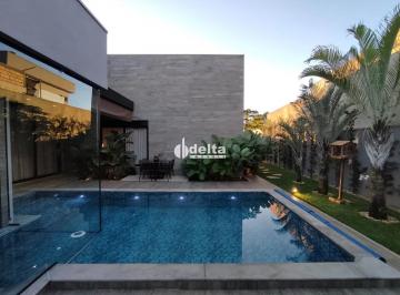 Casa · 291m² · 4 Quartos · 4 Vagas · Casa Mobiliada Em Condomínio Com 4 Suítes Disponível Para Venda No Bairro Granja Marileusa Em Uberlâ