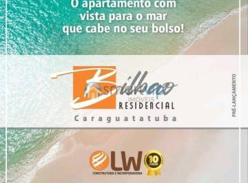 Apartamento · 44m² · 1 Quarto · 1 Vaga · Apartamento Com Vista Para o Mar Na Planta Em Caraguatatuba