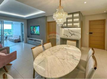Apartamento · 125m² · 3 Quartos · 3 Vagas · Luxuoso Apê No Edf. Essenza Em Cuiabá: Alugue Já!