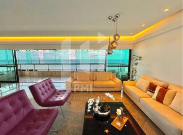 Apartamento · 327m² · 4 Quartos · 4 Vagas · Edifício Água Viva – Exclusividade de Frente Para o Mar Em Piedade