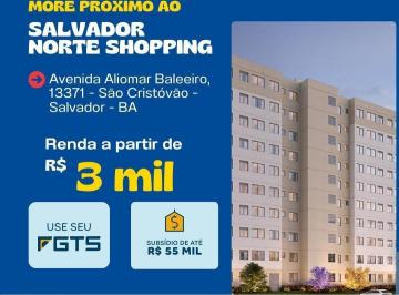 Apartamento · 40m² · 2 Quartos · 1 Vaga · Morada Das Estações Tenda Apartamento Em Salvador - Ba Tenda