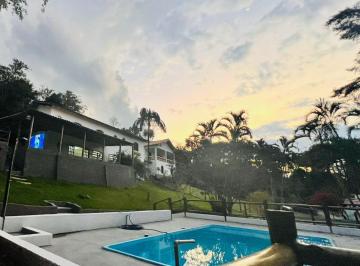 Foto 01 · Chácara de Luxo À Venda Em Atibaia - Sp, Bairro Recanto Dos Palmares: 3 Quartos, 3 Suítes, 2 Salas, 4