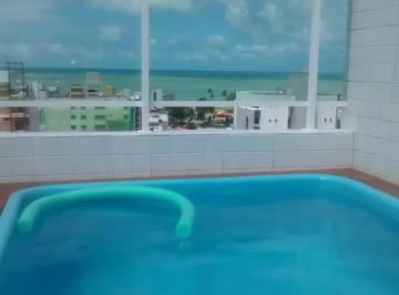 Apartamento · 160m² · 4 Quartos · 2 Vagas · Cobertura Para Venda Em João Pessoa, Bessa, 4 Dormitórios, 3 Suítes, 2 Banheiros, 2 Vagas